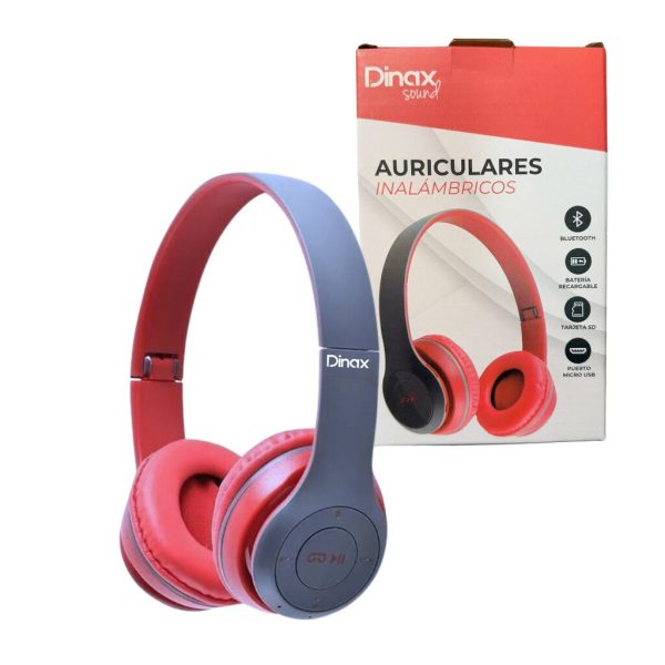 Auricular Vincha BTH Dinax DXAURIBLU47