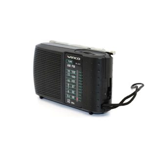 Radio Winco W-223 AM-FM Negra