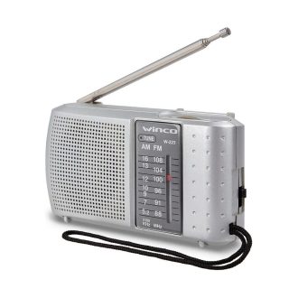 Radio Winco W-223 AM-FM Gris