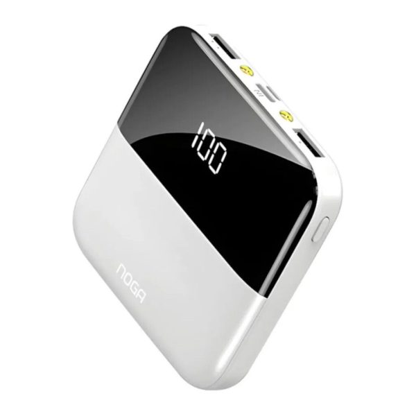 Cargador Power Bank Noga 5000MaH NG-PB200 Blanco