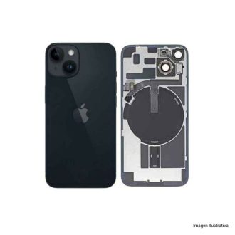 Tapa Trasera Completa Iphone 15 Plus Black
