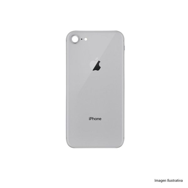 Tapa Trasera Iphone 8 Silver