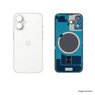 Tapa Trasera Completa Iphone 16 Plus White