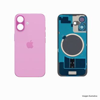 Tapa Trasera Completa Iphone 16 Plus Pink