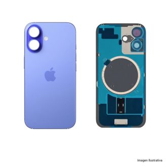 Tapa Trasera Completa Iphone 16 Plus Blue