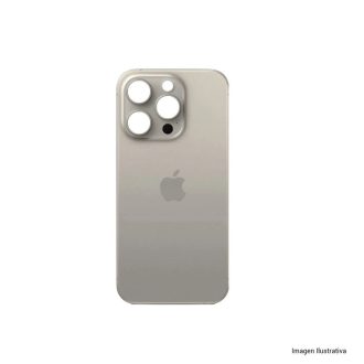 Tapa Trasera Iphone 15 Pro Titanio
