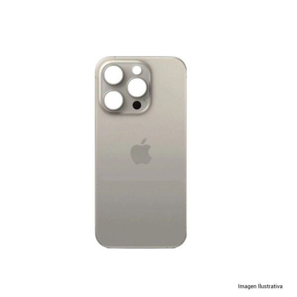 Tapa Trasera Iphone 15 Pro Titanio