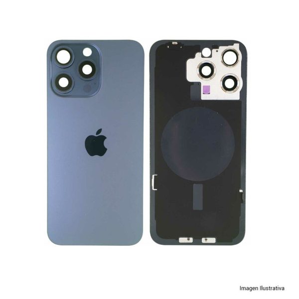 Tapa Trasera Completa Iphone 15 Blue