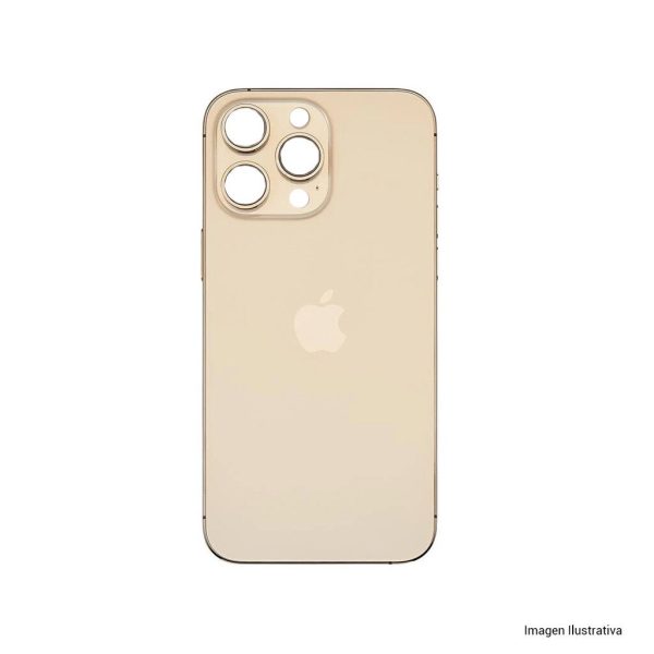 Tapa Trasera Iphone 14 Pro Gold